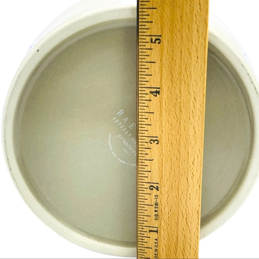Rae Dunn Artisan Collection Ceramic NOSH LL Dog Cat Pet Food Dish Bowl - Picture 5 of 7